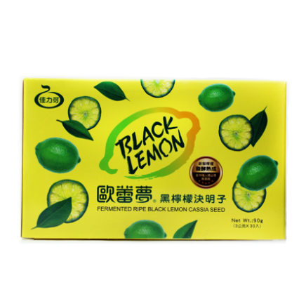 【歐蕾夢】黑檸檬決明子30包入