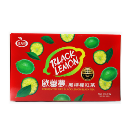 【歐蕾夢】黑檸檬紅茶30包入